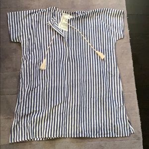 Striped Coverup